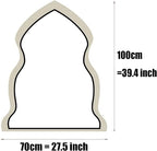Genuine White Sheepskin Rug 70x100 cm | Natural Wool Throw