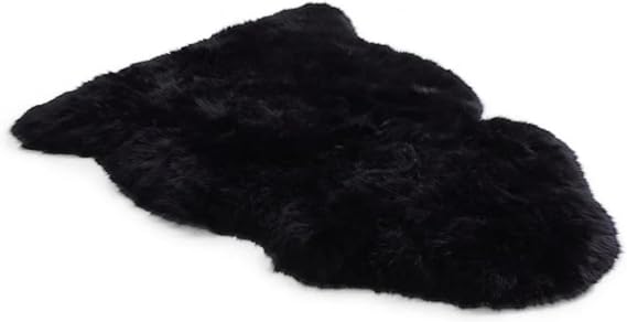 Genuine Sheepskin Rug 90x60 cm | Luxury Natural Wool Throw