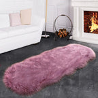 Ultra-Soft Faux Sheepskin Shaggy Rug 2x6 Feet
