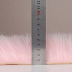 Pink Faux Sheepskin Rug 60x160 cm | Fluffy Area Rug
